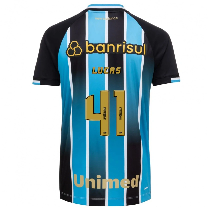 Danxen Męski Pedro Lucas #41 Niebieski Brązowy Czarny Domowa Koszulka 2026/27 Koszulki Klubowe