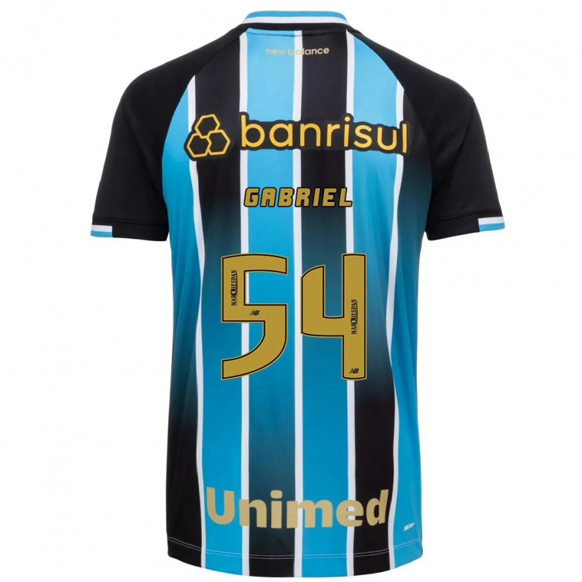 Danxen Męski Pedro Gabriel #54 Niebieski Brązowy Czarny Domowa Koszulka 2026/27 Koszulki Klubowe