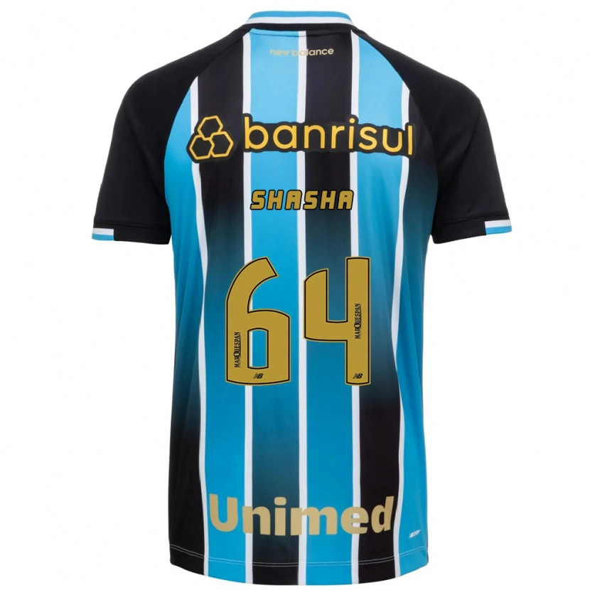 Danxen Męski Shashá #64 Niebieski Brązowy Czarny Domowa Koszulka 2026/27 Koszulki Klubowe