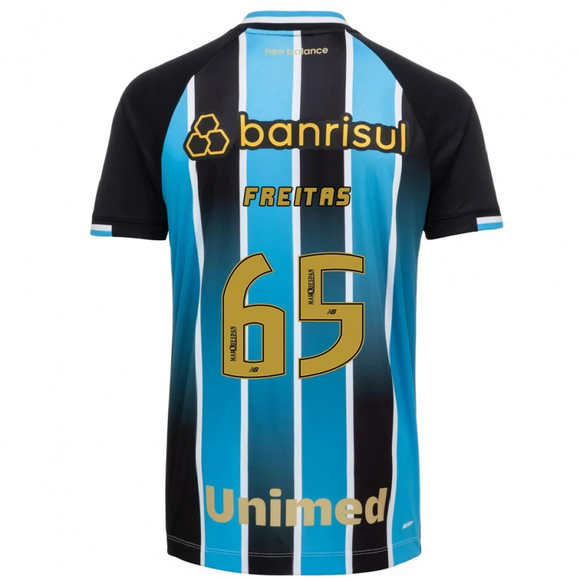 Danxen Męski Riquelme Freitas Dos Santos #65 Niebieski Brązowy Czarny Domowa Koszulka 2026/27 Koszulki Klubowe
