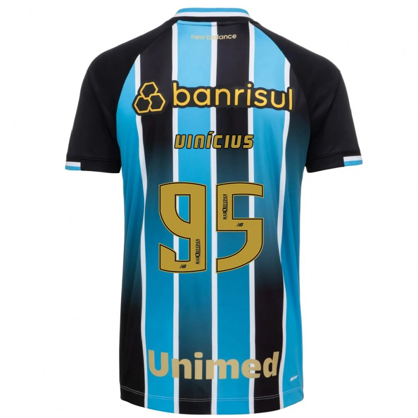 Danxen Męski Carlos Vinícius #95 Niebieski Brązowy Czarny Domowa Koszulka 2026/27 Koszulki Klubowe