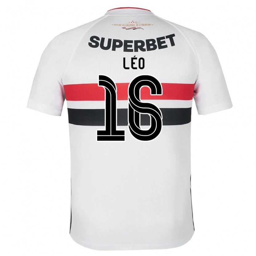 Danxen Męski Leo #16 Biały Czerwony Czarny Domowa Koszulka 2026/27 Koszulki Klubowe