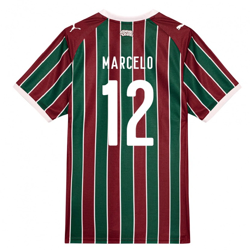 Danxen Męski Marcelo #12 Zielony Burgundia Biały Domowa Koszulka 2026/27 Koszulki Klubowe