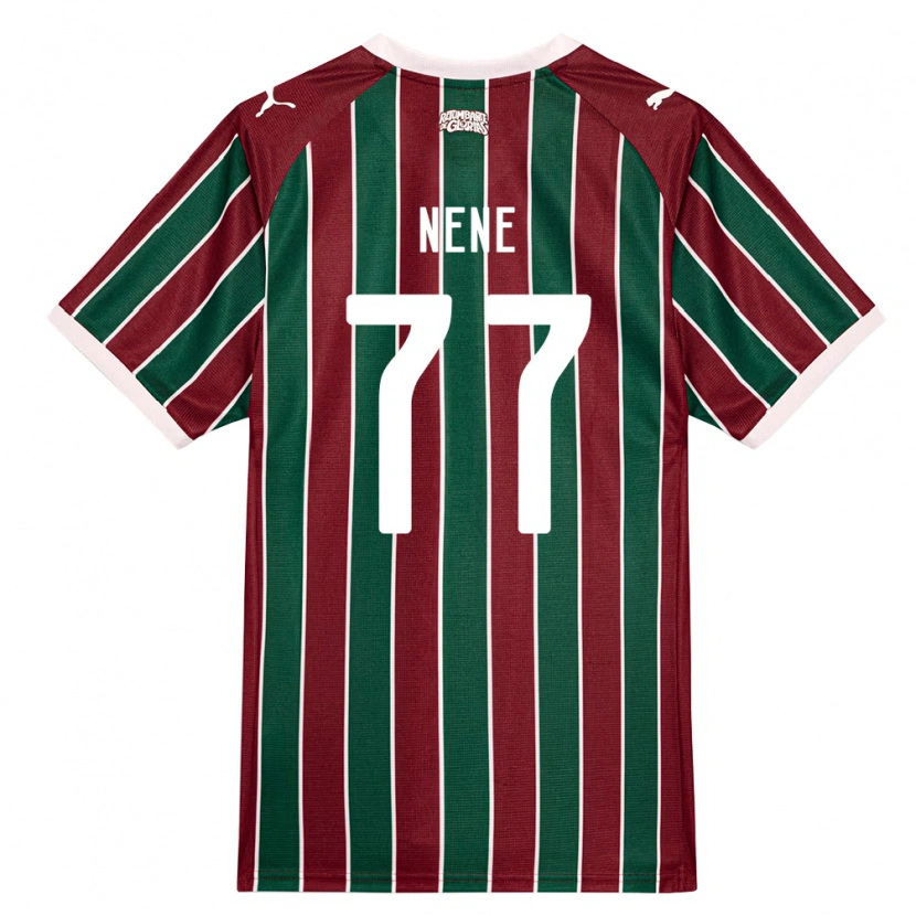 Danxen Męski Nene #77 Zielony Burgundia Biały Domowa Koszulka 2026/27 Koszulki Klubowe