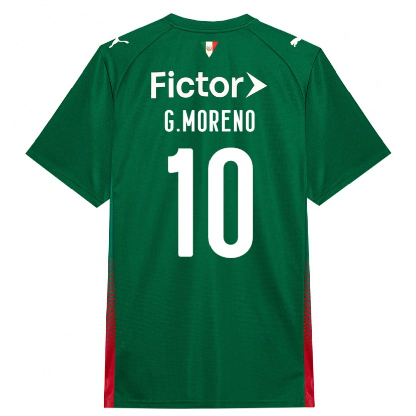 Danxen Męski Gerardo Moreno #10 Zielony Czerwony Biały Domowa Koszulka 2026/27 Koszulki Klubowe