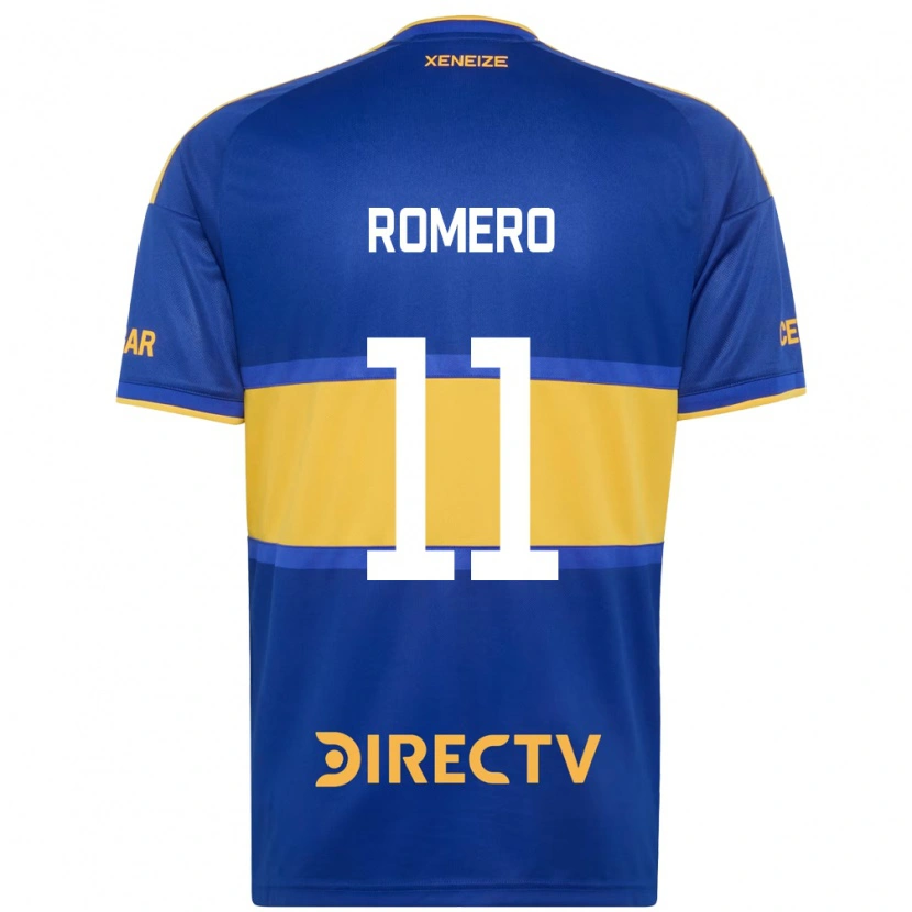 Danxen Męski Ángel Romero #11 Królewski Niebieski Żółty Domowa Koszulka 2026/27 Koszulki Klubowe