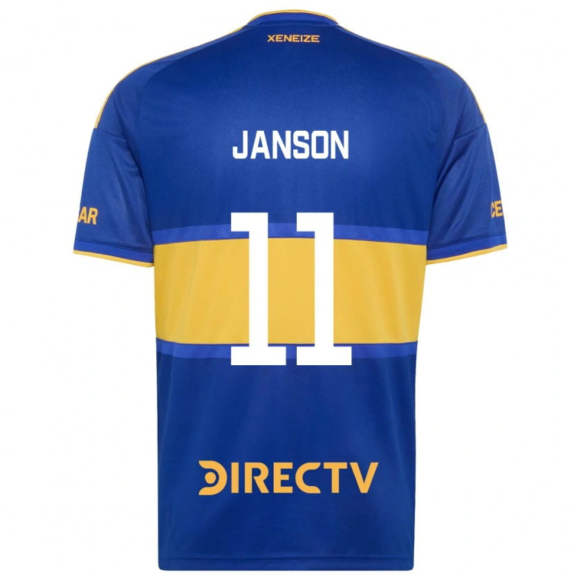 Danxen Męski Lucas Janson #11 Królewski Niebieski Żółty Domowa Koszulka 2026/27 Koszulki Klubowe