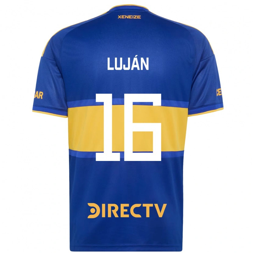 Danxen Męski Ramiro Luján #16 Królewski Niebieski Żółty Domowa Koszulka 2026/27 Koszulki Klubowe