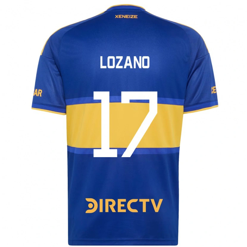 Danxen Męski Leandro Lozano #17 Królewski Niebieski Żółty Domowa Koszulka 2026/27 Koszulki Klubowe