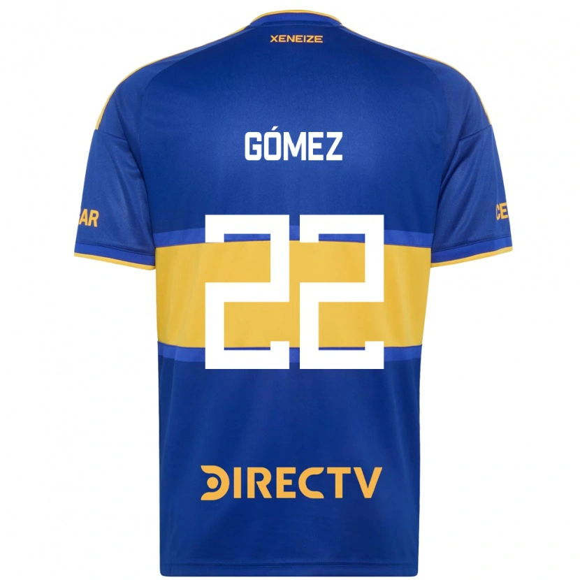 Danxen Męski Luciano Gómez #22 Królewski Niebieski Żółty Domowa Koszulka 2026/27 Koszulki Klubowe