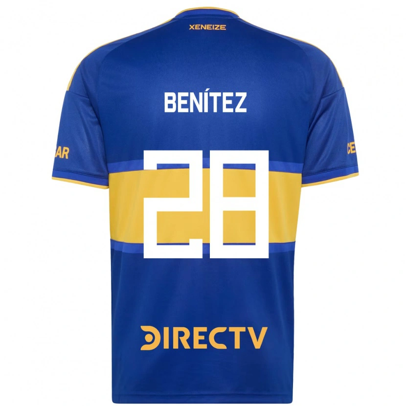 Danxen Męski Yazmín Benítez #28 Królewski Niebieski Żółty Domowa Koszulka 2026/27 Koszulki Klubowe