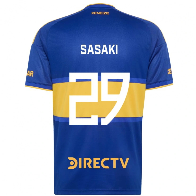 Danxen Męski Yuria Sasaki #29 Królewski Niebieski Żółty Domowa Koszulka 2026/27 Koszulki Klubowe