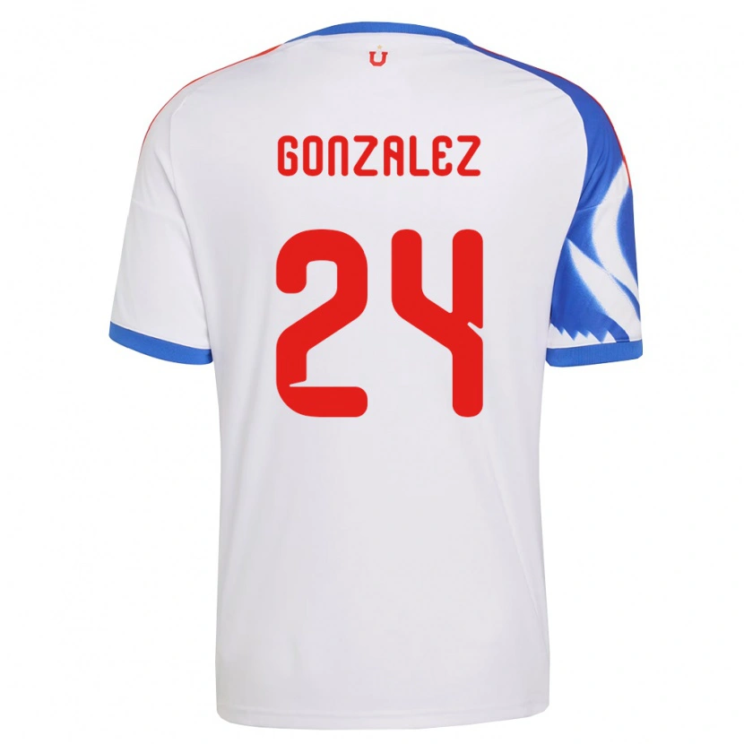 Danxen Męski Emma González #24 Biały Granatowy Wyjazdowa Koszulka 2026/27 Koszulki Klubowe