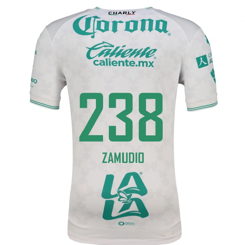 Danxen Męski José Zamudio #238 Jasnozielony Biały Wyjazdowa Koszulka 2026/27 Koszulki Klubowe