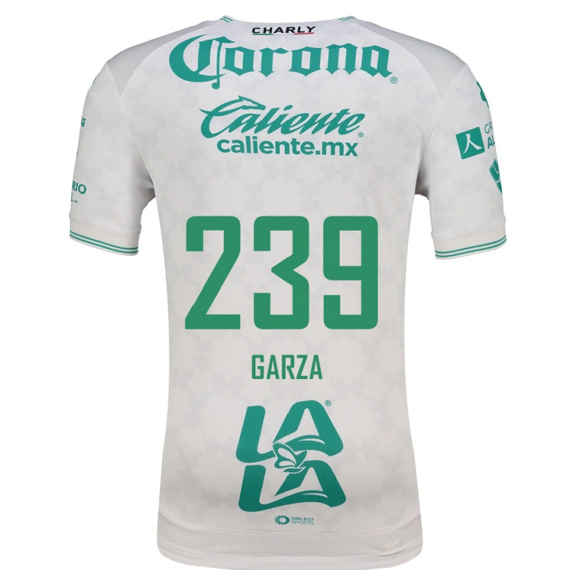Danxen Męski Esteban Garza #239 Jasnozielony Biały Wyjazdowa Koszulka 2026/27 Koszulki Klubowe