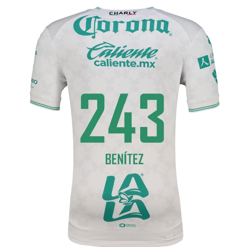 Danxen Męski Gianluca Benítez #243 Jasnozielony Biały Wyjazdowa Koszulka 2026/27 Koszulki Klubowe
