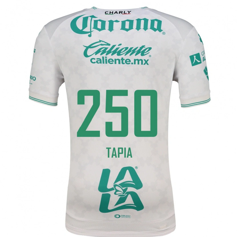 Danxen Męski Alex Tapia #250 Jasnozielony Biały Wyjazdowa Koszulka 2026/27 Koszulki Klubowe