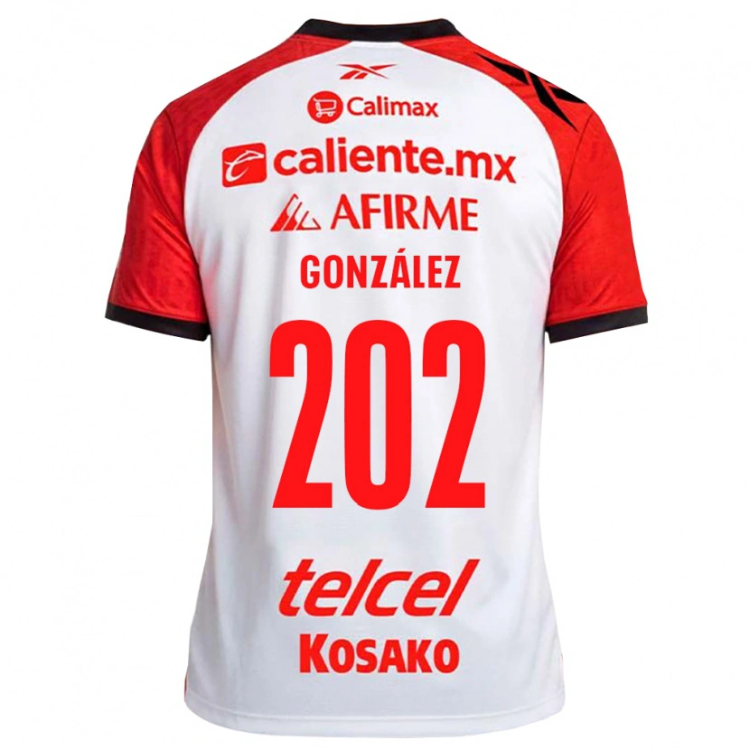Danxen Męski Joban González #202 Biały Czarny Czerwony Wyjazdowa Koszulka 2026/27 Koszulki Klubowe