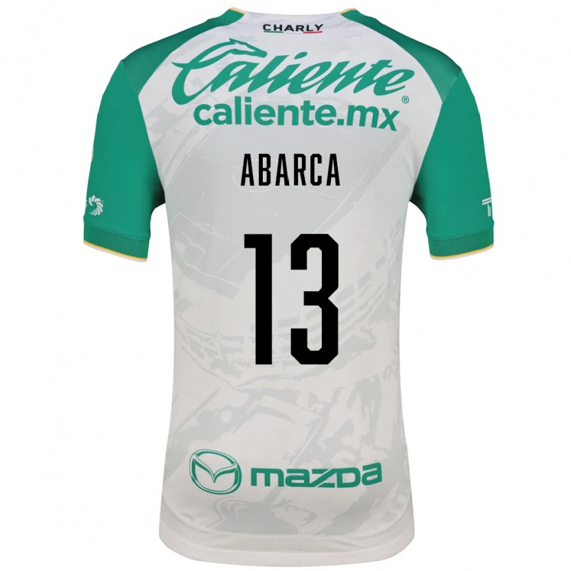 Danxen Męski Vidalia Abarca #13 Jasnozielony Biały Wyjazdowa Koszulka 2026/27 Koszulki Klubowe