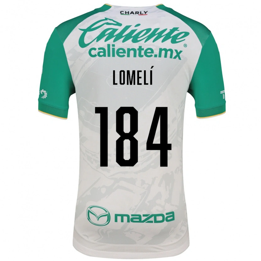 Danxen Męski Diego Lomelí #184 Jasnozielony Biały Wyjazdowa Koszulka 2026/27 Koszulki Klubowe