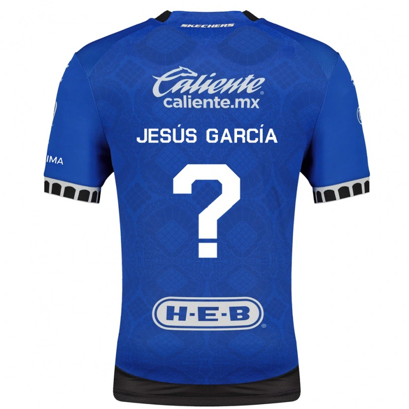 Danxen Męski Jesús García #0 Królewski Niebieski Biały Czarny Wyjazdowa Koszulka 2026/27 Koszulki Klubowe