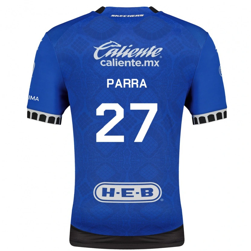 Danxen Męski Daniel Parra #27 Królewski Niebieski Biały Czarny Wyjazdowa Koszulka 2026/27 Koszulki Klubowe