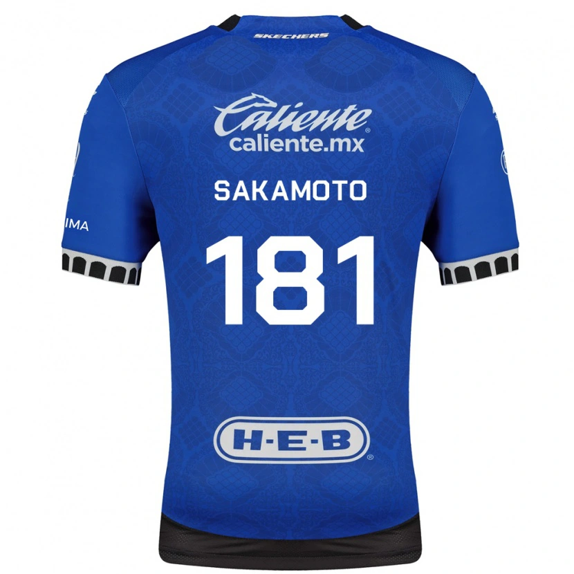 Danxen Męski Stellan Sakamoto #181 Królewski Niebieski Biały Czarny Wyjazdowa Koszulka 2026/27 Koszulki Klubowe