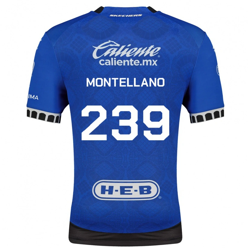 Danxen Męski Miguel Montellano #239 Królewski Niebieski Biały Czarny Wyjazdowa Koszulka 2026/27 Koszulki Klubowe
