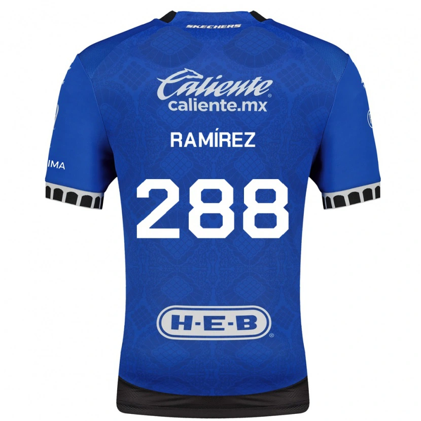 Danxen Męski Santiago Ramírez #288 Królewski Niebieski Biały Czarny Wyjazdowa Koszulka 2026/27 Koszulki Klubowe