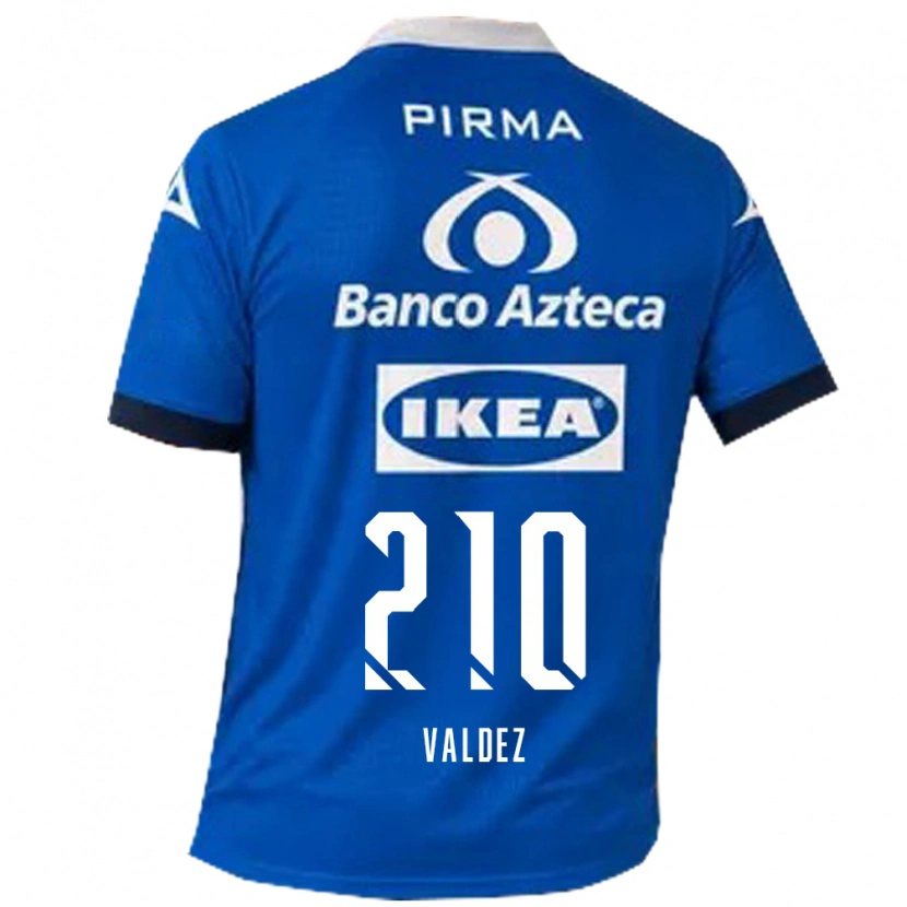 Danxen Męski Jesús Valdez #210 Niebieski Biały Wyjazdowa Koszulka 2026/27 Koszulki Klubowe