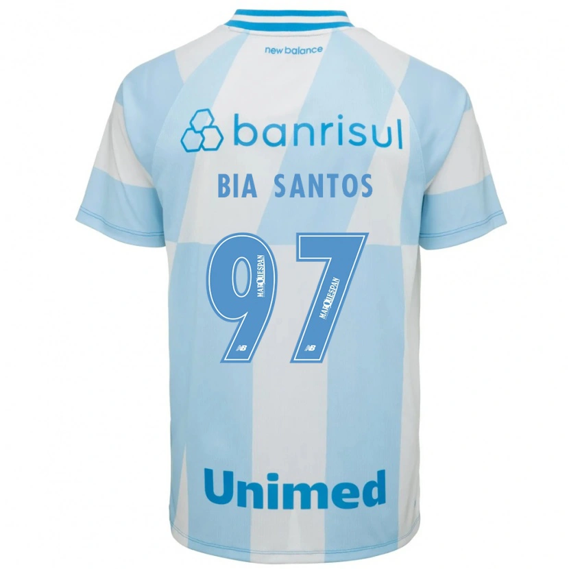 Danxen Męski Bia Santos #97 Jasny Niebieski Biały Wyjazdowa Koszulka 2026/27 Koszulki Klubowe