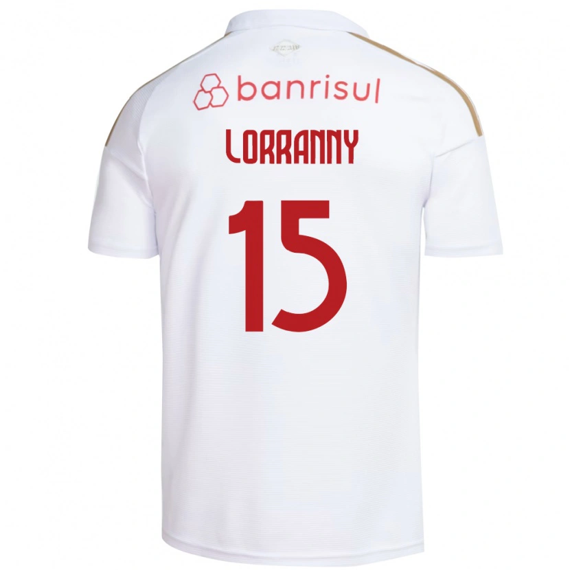 Danxen Męski Lorranny #15 Biały Czerwony Wyjazdowa Koszulka 2026/27 Koszulki Klubowe