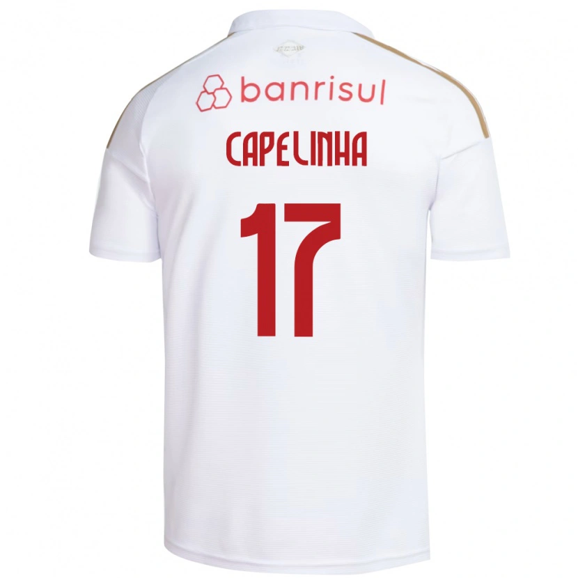 Danxen Męski Capelinha #17 Biały Czerwony Wyjazdowa Koszulka 2026/27 Koszulki Klubowe