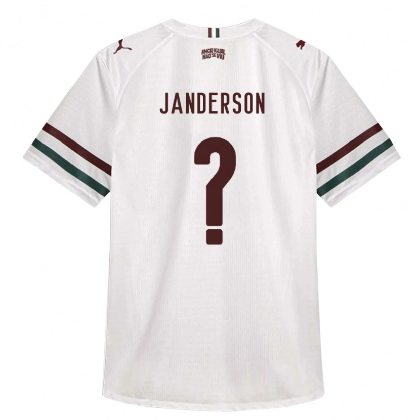 Danxen Męski Janderson #0 Biały Zielony Burgundia Wyjazdowa Koszulka 2026/27 Koszulki Klubowe