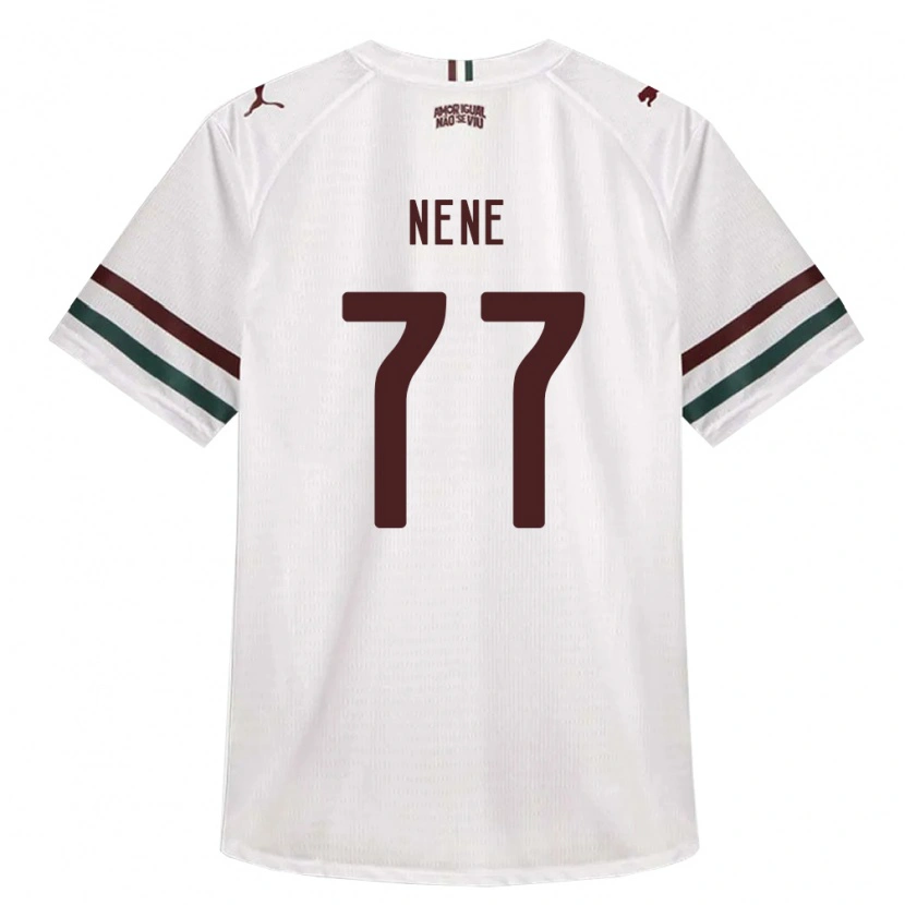 Danxen Męski Nene #77 Biały Zielony Burgundia Wyjazdowa Koszulka 2026/27 Koszulki Klubowe