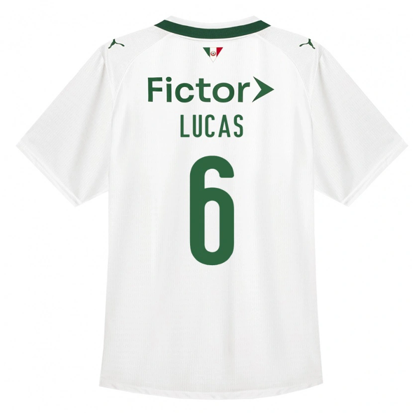 Danxen Męski André Lucas #6 Zielony Biały Wyjazdowa Koszulka 2026/27 Koszulki Klubowe