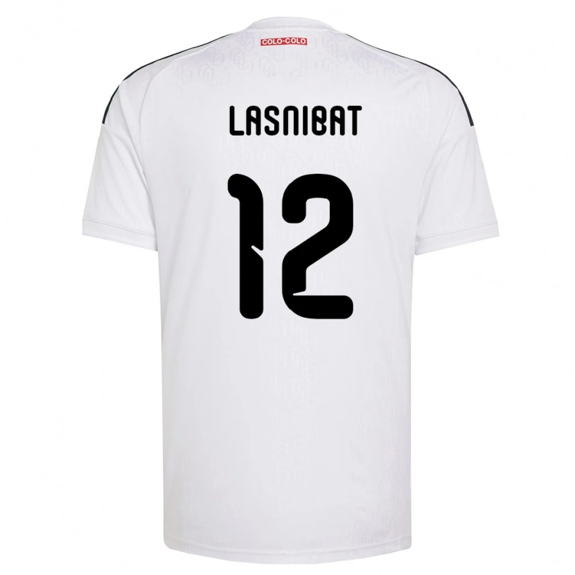 Danxen Kobiety Pablo Lasnibat #12 Biały Czarny Domowa Koszulka 2026/27 Koszulki Klubowe