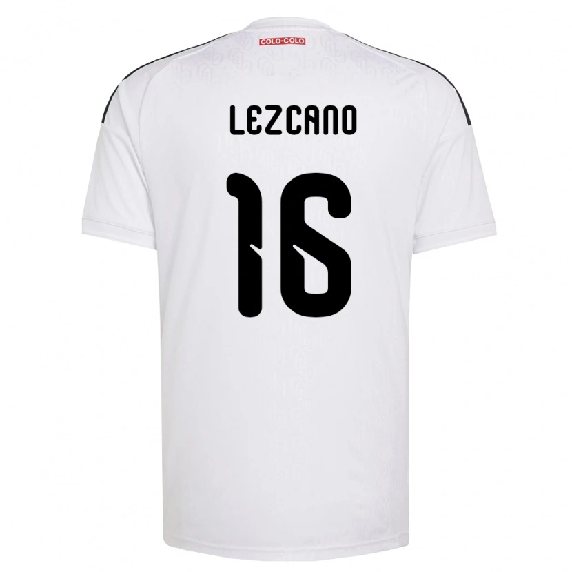 Danxen Kobiety Darío Lezcano #16 Biały Czarny Domowa Koszulka 2026/27 Koszulki Klubowe