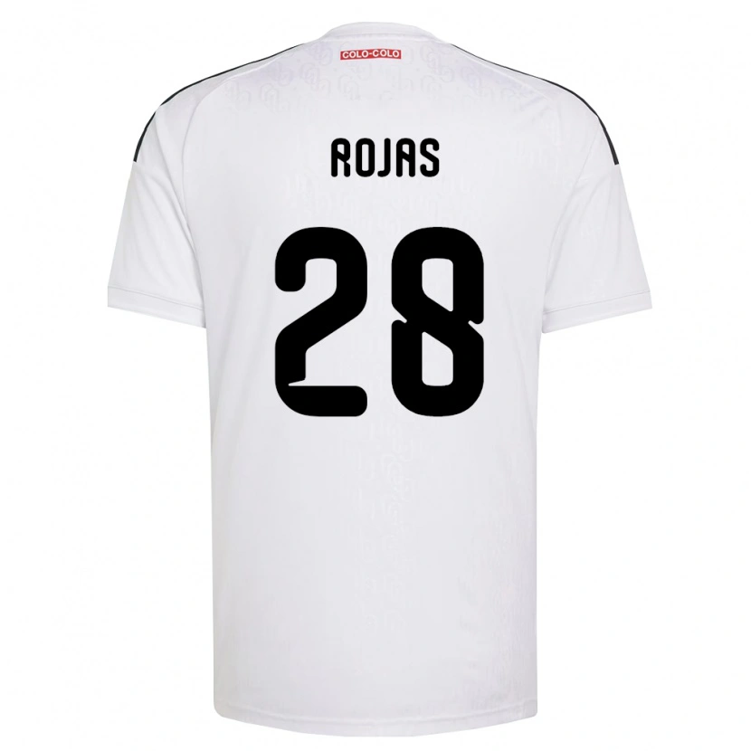 Danxen Kobiety Jeyson Rojas #28 Biały Czarny Domowa Koszulka 2026/27 Koszulki Klubowe