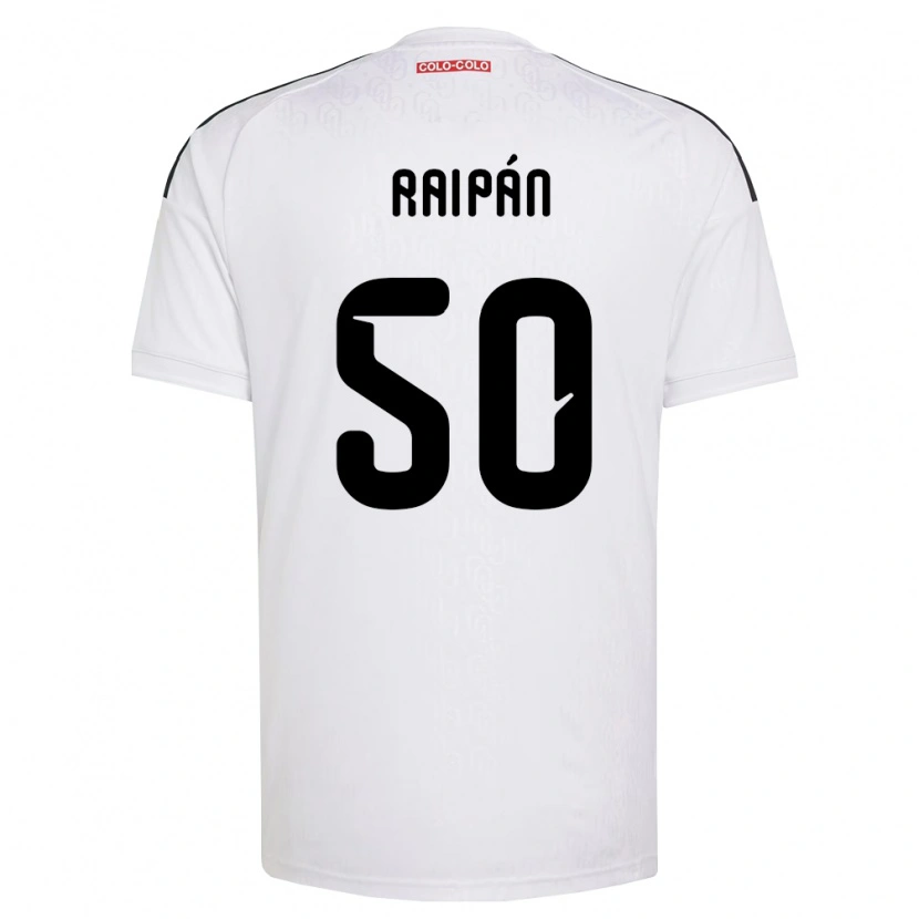 Danxen Kobiety Felipe Raipán #50 Biały Czarny Domowa Koszulka 2026/27 Koszulki Klubowe