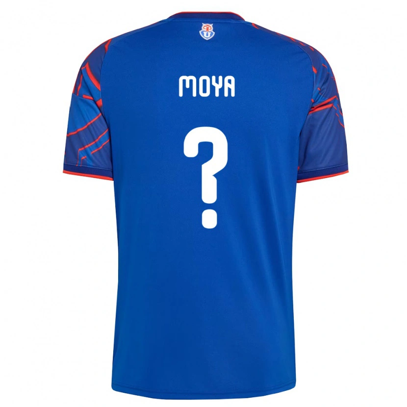 Danxen Kobiety Flavio Moya #0 Królewski Niebieski Czerwony Domowa Koszulka 2026/27 Koszulki Klubowe