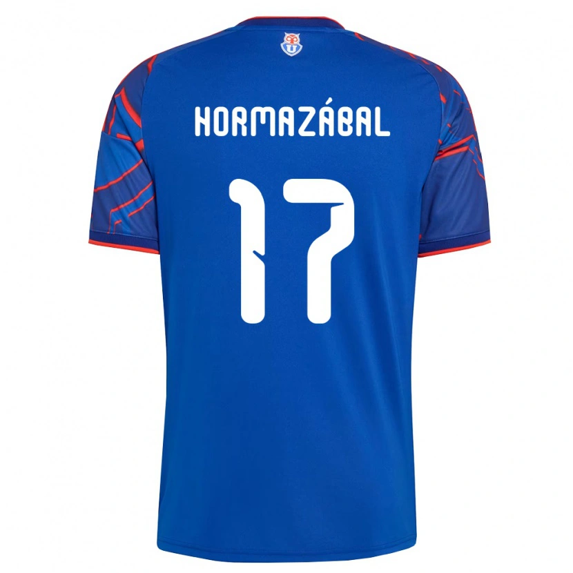 Danxen Kobiety Fabián Hormazábal #17 Królewski Niebieski Czerwony Domowa Koszulka 2026/27 Koszulki Klubowe