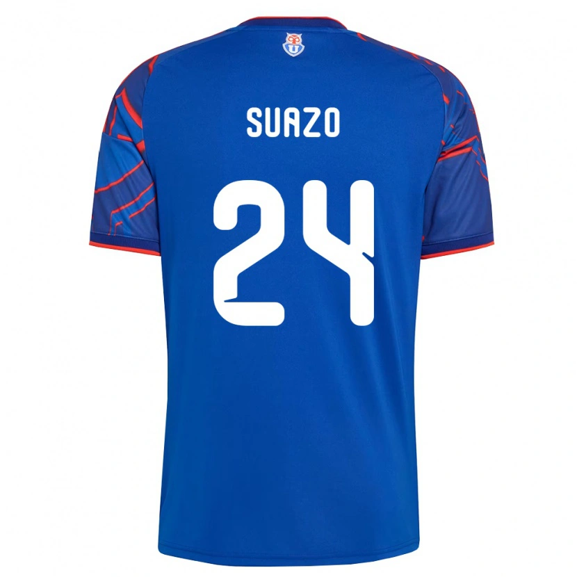 Danxen Kobiety Arantza Suazo #24 Królewski Niebieski Czerwony Domowa Koszulka 2026/27 Koszulki Klubowe