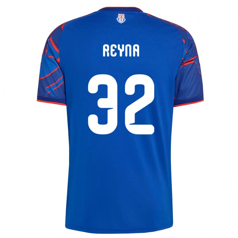 Danxen Kobiety Gonzalo Reyna #32 Królewski Niebieski Czerwony Domowa Koszulka 2026/27 Koszulki Klubowe