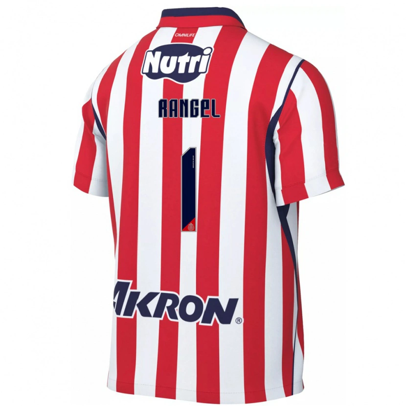 Danxen Kobiety Raúl Rangel #1 Czerwony Biały Domowa Koszulka 2026/27 Koszulki Klubowe