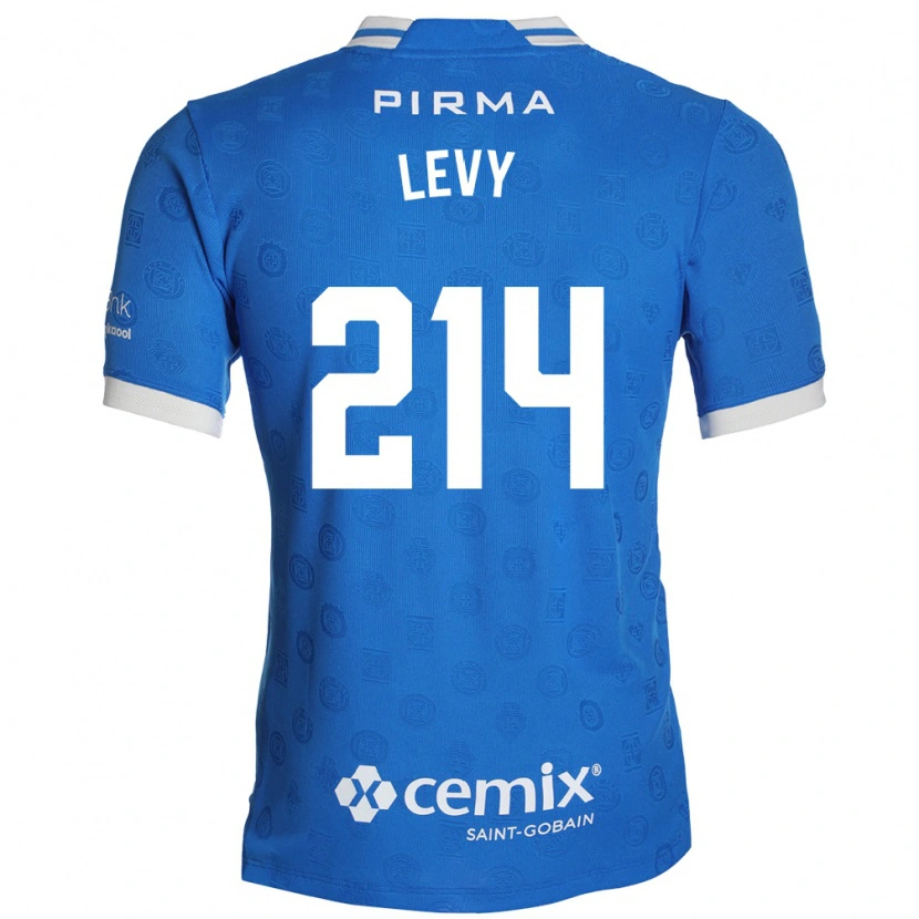 Danxen Kobiety Mateo Levy #214 Niebieski Biały Czerwony Domowa Koszulka 2026/27 Koszulki Klubowe