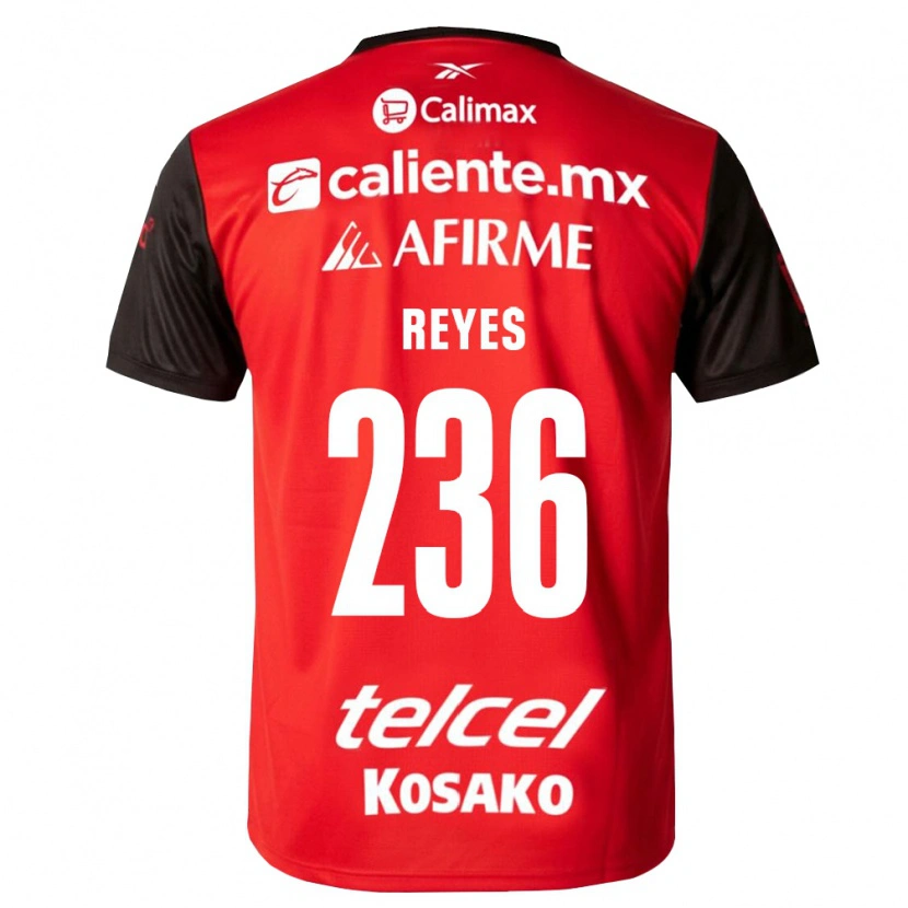 Danxen Kobiety Abraham Reyes #236 Czarny Czerwony Domowa Koszulka 2026/27 Koszulki Klubowe