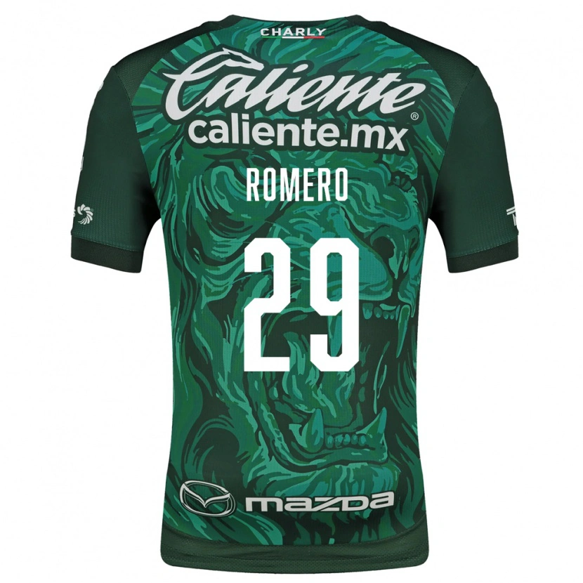 Danxen Kobiety Lucas Romero #29 Zielony Czarny Domowa Koszulka 2026/27 Koszulki Klubowe