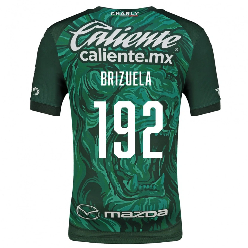 Danxen Kobiety Juan Brizuela #192 Zielony Czarny Domowa Koszulka 2026/27 Koszulki Klubowe