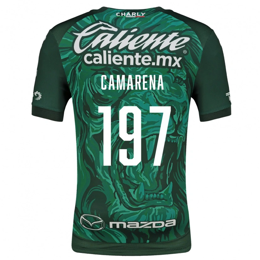 Danxen Kobiety Gael Camarena #197 Zielony Czarny Domowa Koszulka 2026/27 Koszulki Klubowe